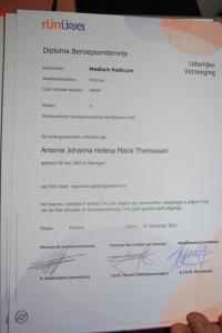 medisch pedicure diploma